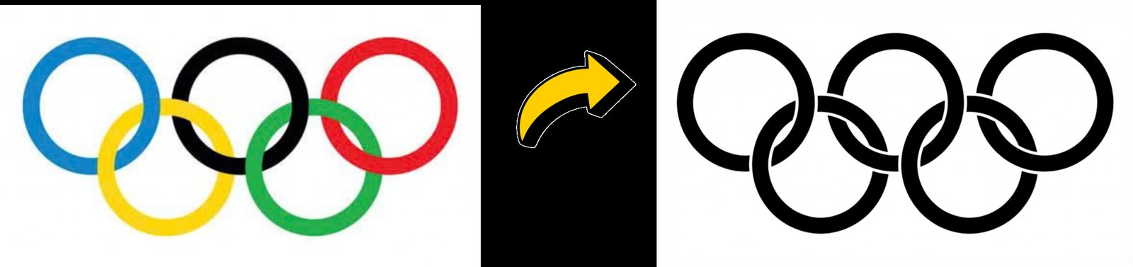 Biến logo nhiều màu, mờ về 1 màu để đem xuất phim in lụa — ví dụ 1